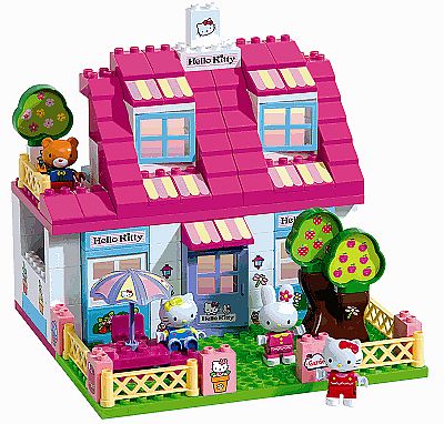 het spoor dynamisch Mars Unico Hello Kitty Lego