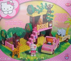 Speciaal waterbestendig Vier Unico Hello Kitty Lego