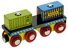 BigJigs dubbele container wagon