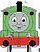 Thomas gum met locomotief Percy